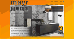 Desktop Screenshot of mayr-raum.at